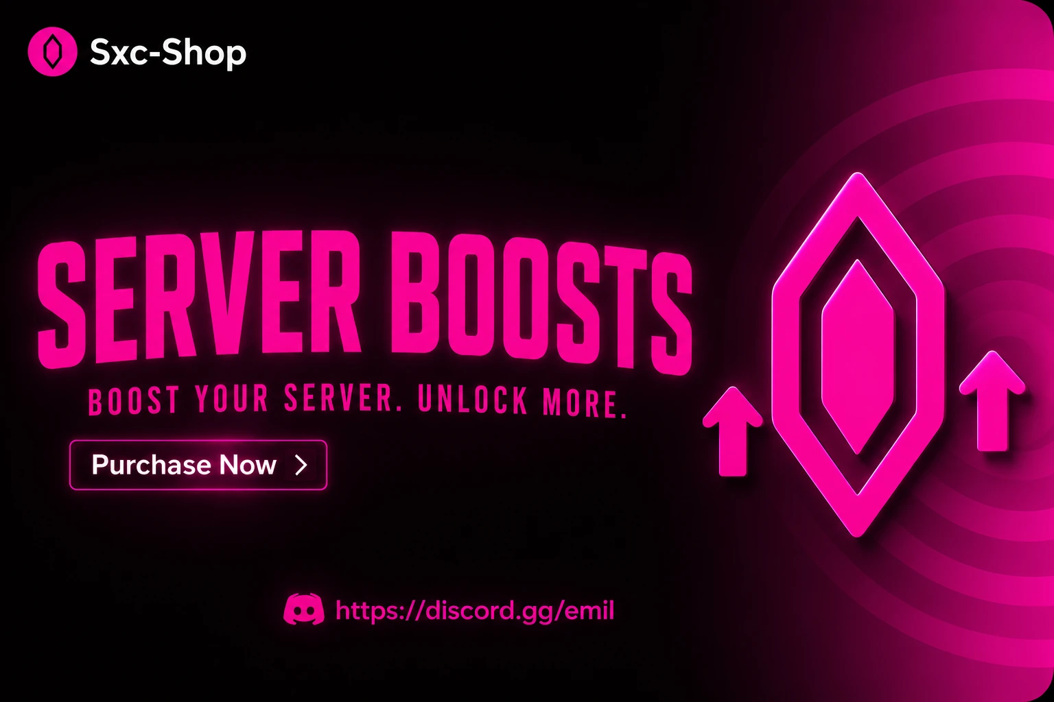 Server Boosts │ 14x Boosts Key