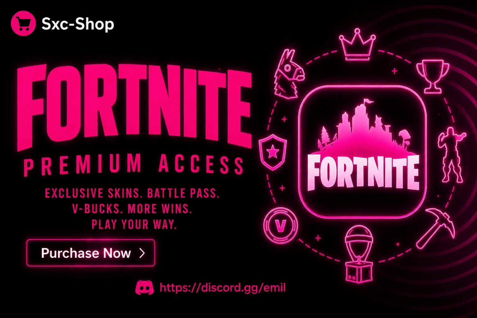 Fortnite Accounts Skins/V-bucks