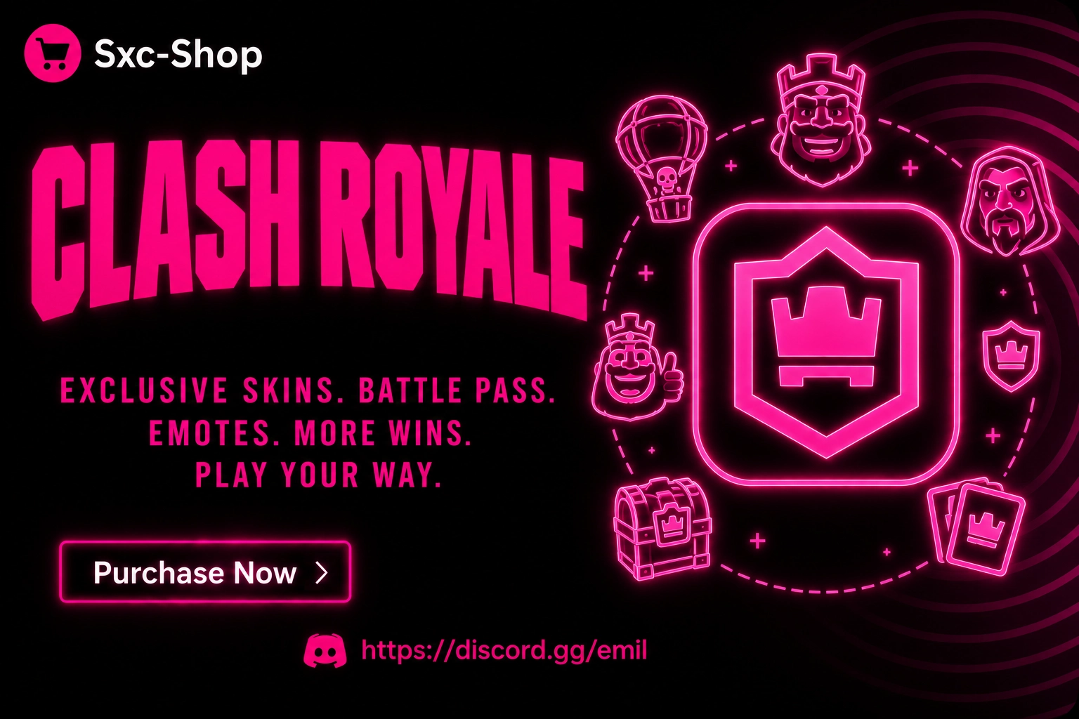 Clash Royale Accounts [ Full Access ]