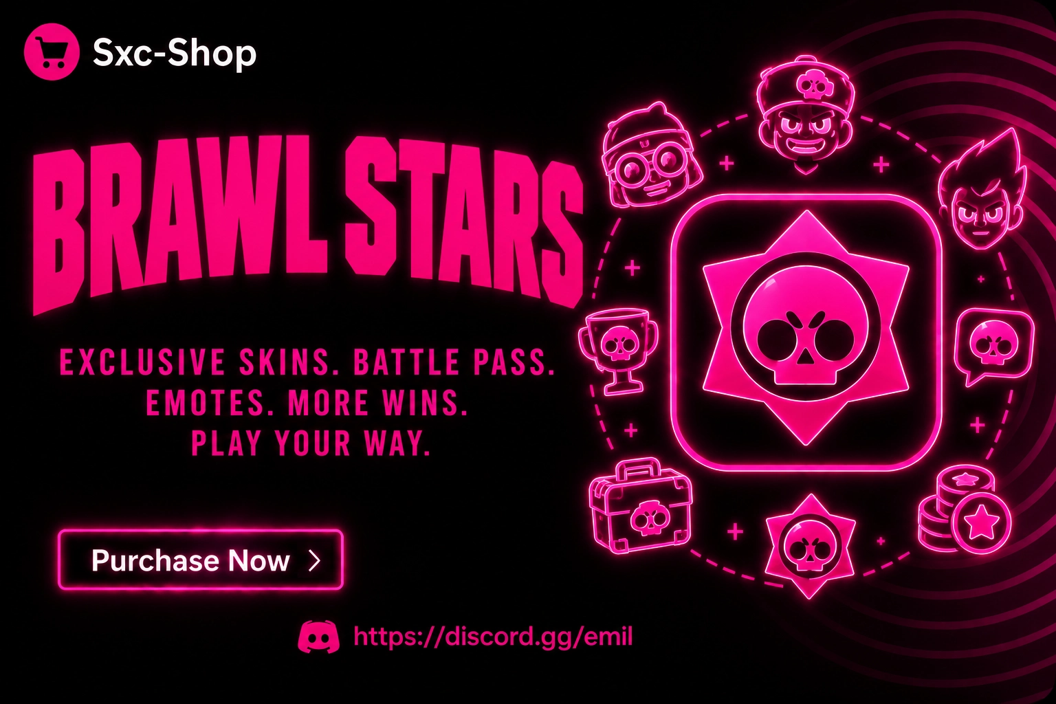 Brawl Stars Accounts [ Full Access ]